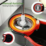 EverFix SpinMop Dual-Motion – 360° Self-Cleaning Spin Mop & Bucket System