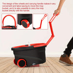 EverFix SpinMop Pro 360 – Spin Mop & Bucket Set with 4 Microfiber Heads