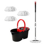 EverFix SpinMop Dual-Motion – 360° Self-Cleaning Spin Mop & Bucket System