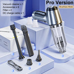 EverFix TurboVac Pro – 95,000Pa Cordless Car & Home Vacuum